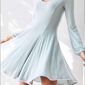 URBAN OUTFITTERS | SOFT BABY BLUE DRESS